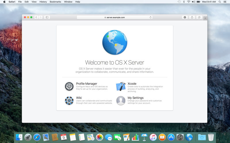 Mac x server